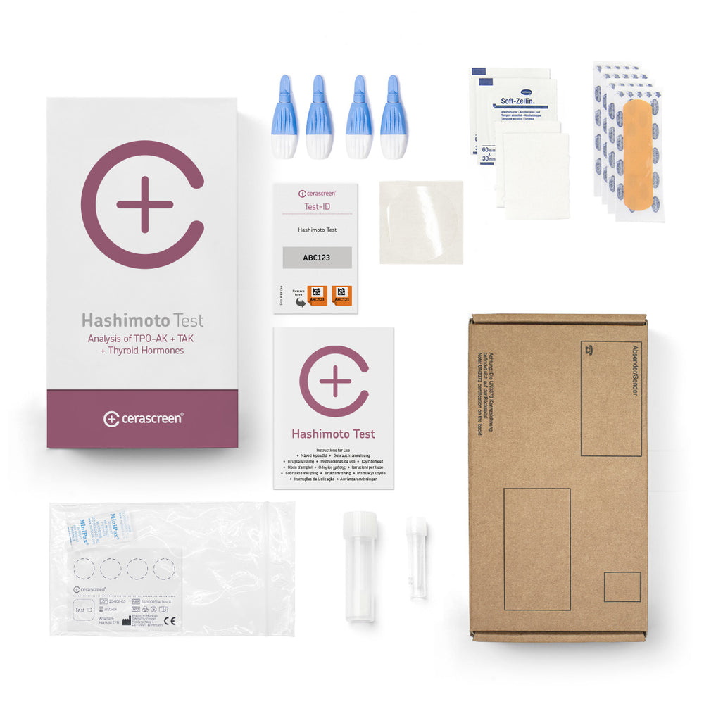 Hashimoto Test Hashimoto test – Indicatie van hypothyreoïdie | cerascreen