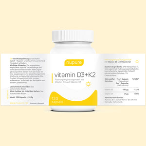 Vitamine D3-capsules (D3+K2)