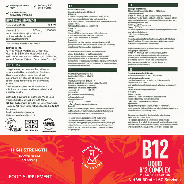Vitamine B12 druppels