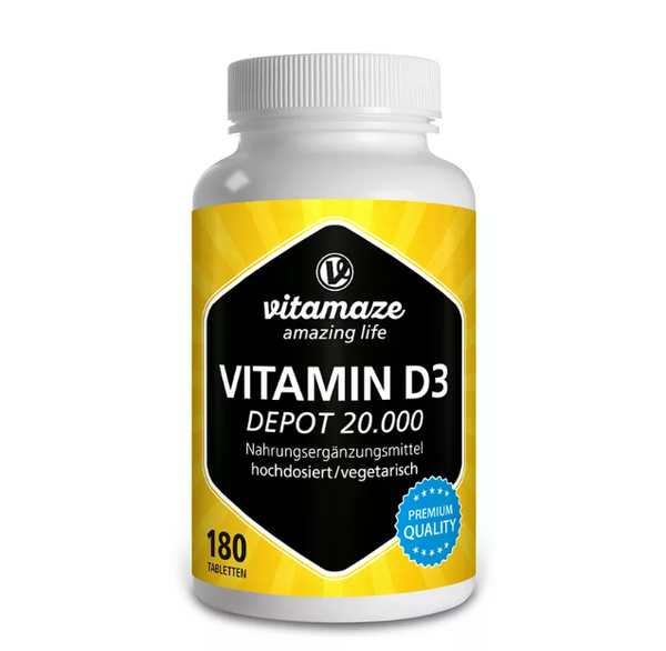 accessoires ding aantrekken Vitamine D3 Depot Tabletten