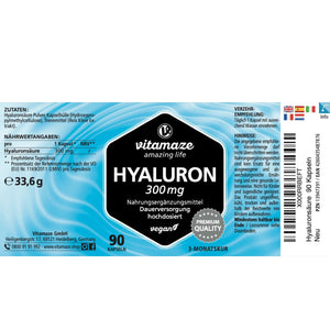 Hyaluronzuur + Co-enzym Q10 Capsules